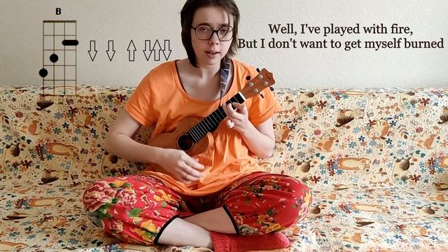 Twisted sister - Burn in hell (Ukulele cover) смотреть онлайн