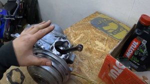 Заміна ЦПГ на моторолері Муравей-Тула ТМЗ 200.