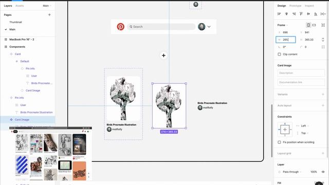 Recreate Pinterest's UI In Figma -- Pinterest Clone In Figma 04 смотреть онлайн