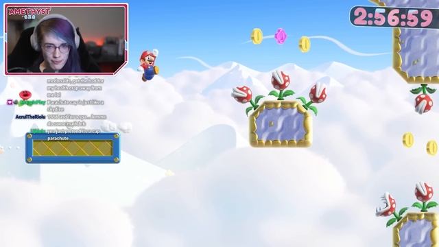 I added a NEW BADGE to Mario Wonder смотреть онлайн