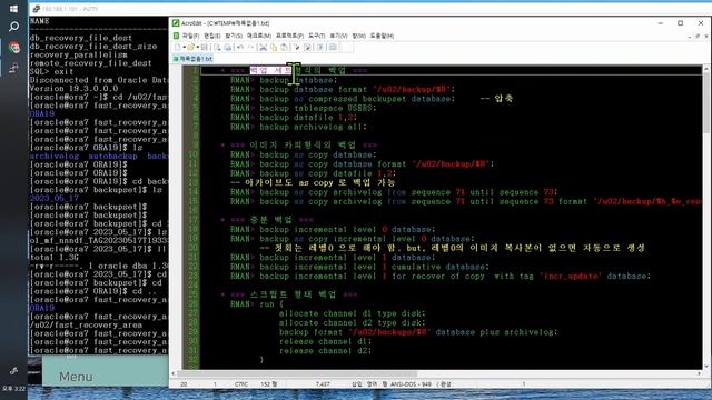 DB 백업, 복구 유틸리티 RMAN 에 대한 개괄적인 설명 смотреть онлайн