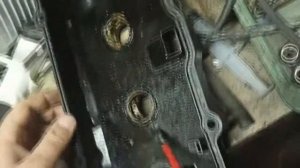 замена сальников свечных колодцев на ниссан