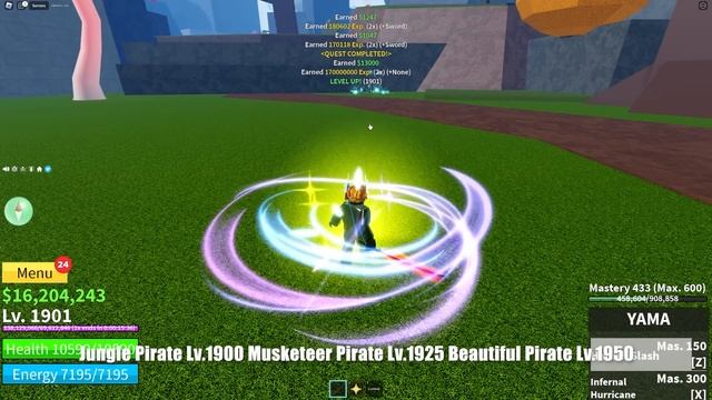 Noob Get The Cursed Dual Katana Sword ( Cursed Dual Katana ) I Reached Max In Blox Fruits