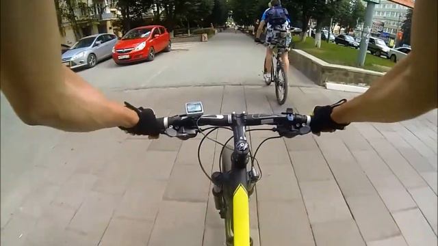 От трех штыков до площади Ленина за 8 мин с GoPro. смотреть онлайн