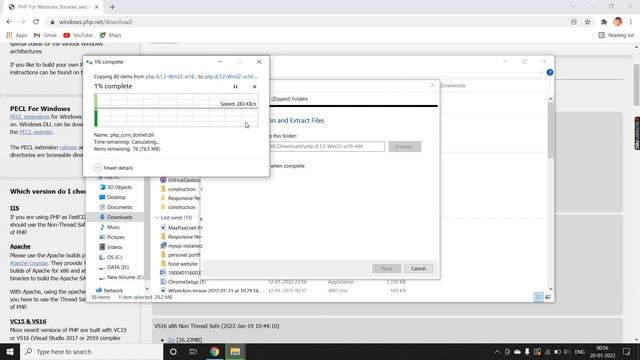 How to install PHP on Windows 10 | 64 bit | смотреть онлайн