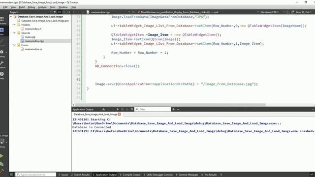 [Solved] | How To Display Images In QTableWidget From MYSQL Database | Qt C++ смотреть онлайн