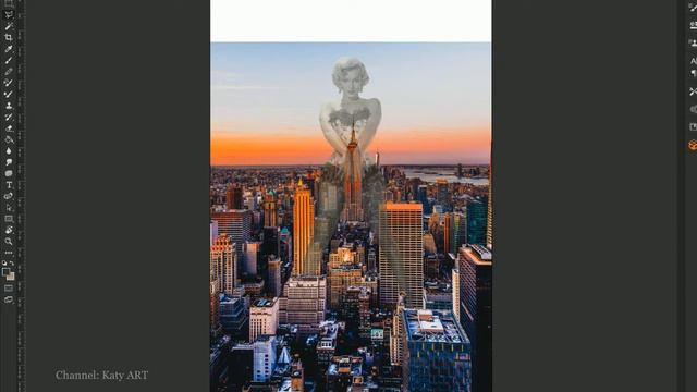 Рисую Мэрилин Монро в Нью Йорке | Marilyn Monroe смотреть онлайн