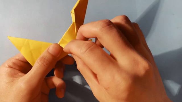 How to make Origami Aardwolf, step by step tutorial смотреть онлайн