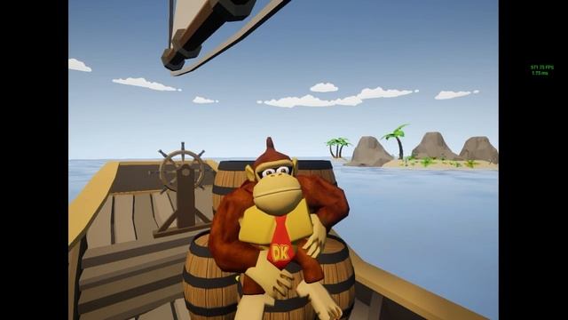 Going Bananas Playing Donkey Kong FAN GAMES смотреть онлайн