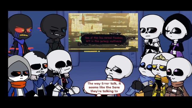 Sans Aus react to File not Found || Fatal Error Side comic || Request || No ships смотреть онлайн