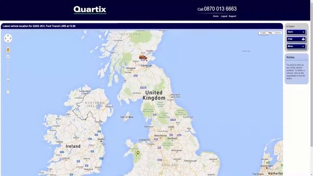 Quartix Vehicle Tracking - Customising Locations смотреть онлайн