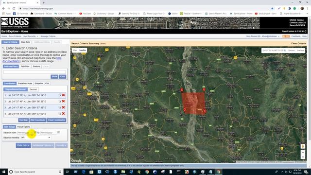 Downloading Landsat imagery from USGS earth explorer смотреть онлайн