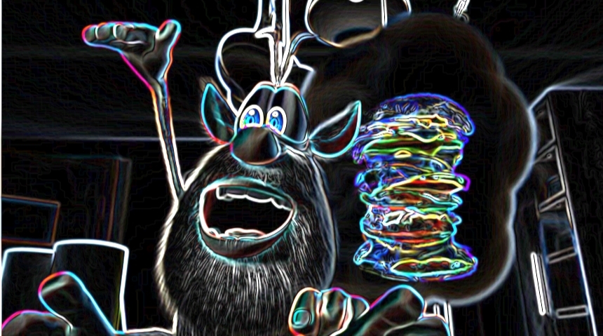 Анимационный мультфильм 3D: Буба, Бургер и Муравьи