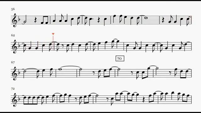 Let It Go   Idina Menzel Saxophone Sheet Music   Play Along