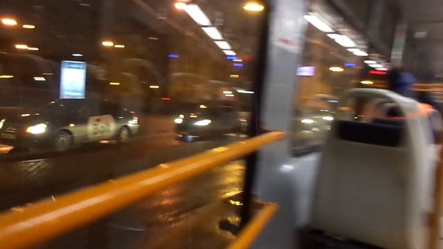 Трамвай Санкт-Петербурга 10-7: ЛМ-99АВН б.1325 по №16 (02.01.20) смотреть онлайн