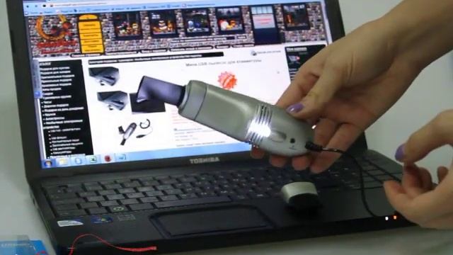Мини USB пылесос для клавиатуры смотреть онлайн