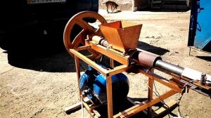 Пресс для брикетов из опилок "Turtle". Final