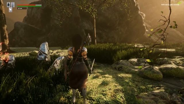 Character & Gameplay Showcase - Fantasy RPG (UE4 Marketplace) смотреть онлайн