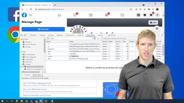 Steal Web Session Cookies From Facebook in Chrome смотреть онлайн