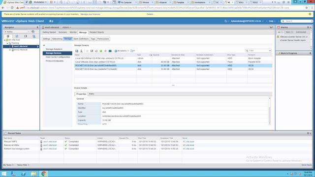 VMware vSphere 6 Lab - Lab 09 - vCenter Configuration 3 смотреть онлайн