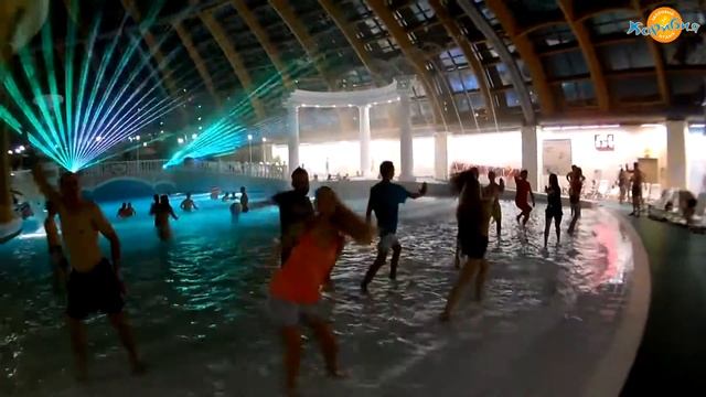 Danceмоб от "Море Чудес" Summer Hits Party Аквапарк Карибия смотреть онлайн