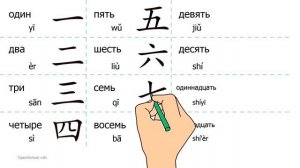 Китайские иероглифы Урок 01 - ЦИФРЫ