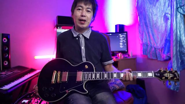 รีวิว Gibson les paul custom black beauty ebony 2008 งานเลียนแบบที่คล้ายจัด ( China factory ) смотреть онлайн