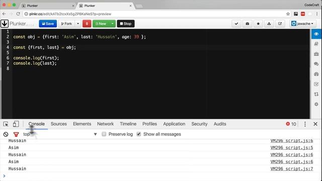 15 Angular ES6 TypeScript Destructuring смотреть онлайн