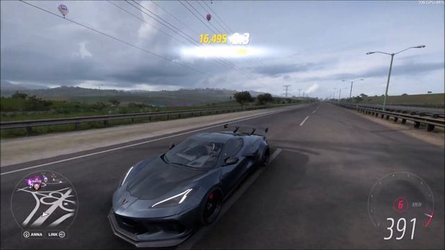 Forza Horizon 5 Chevrolet Corvette Stingray Coupe Racing V8 Build Tune & Treasure Chest 392KM/H смотреть онлайн
