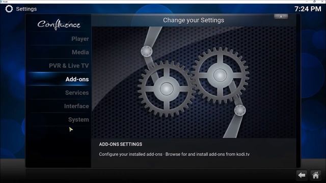 Where is the dependencies menu in Krypton Kodi 17? смотреть онлайн