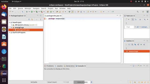 A Basic Hello World Java Project in Eclipse 2019-12 смотреть онлайн