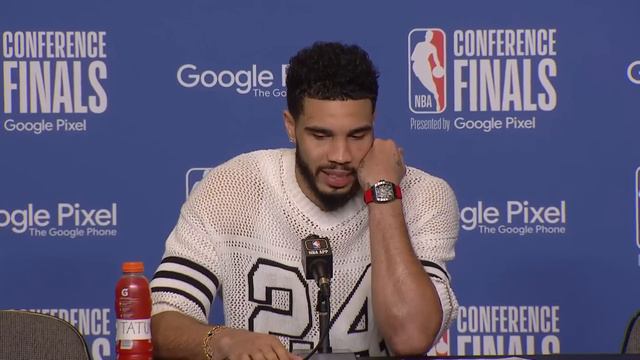 Jayson Tatum on Derrick White's Game-Winner: "That S*** Was Crazy" смотреть онлайн