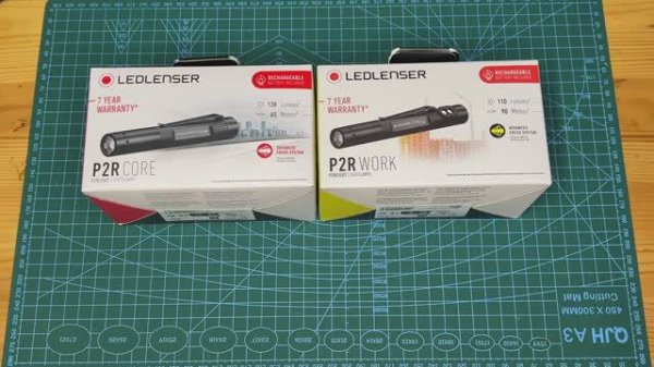 LedLenser P2R Core vs. P2R Work - Обзор