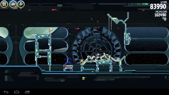 Angry Birds Star Wars Death Star 2 Level 6-23 107020 смотреть онлайн