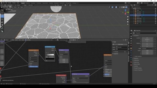 Tutorial: Procedural hatching and manga shaders for EEVEE Blender