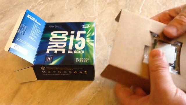 Intel i5 7600K Unboxing смотреть онлайн