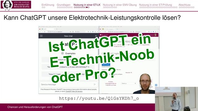 Wie kann mir ChatGPT helfen, meine Elektrotechnik-Prüfung zu bestehen? Chancen und Herausforderunge смотреть онлайн