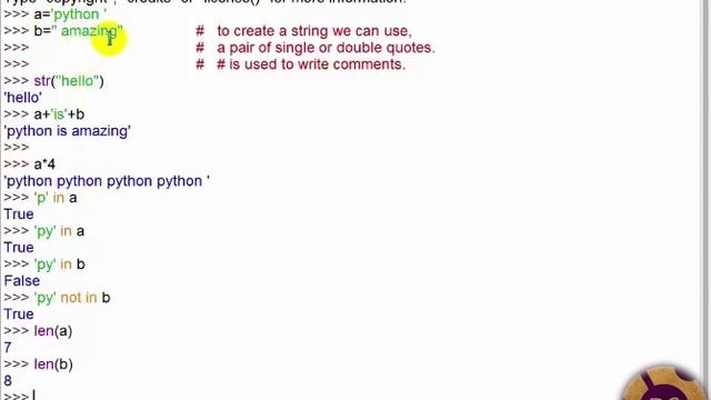 The 5th lesson of Python tutorial strings смотреть онлайн
