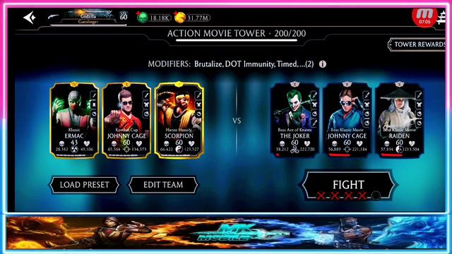 MK MOBILE ACTION MOVIE TOWER 200 PLUS REWARDS . Mortal Kombat Mobile #mkmobile смотреть онлайн