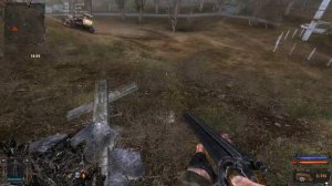 STALKER: Золотой шар. Завершение. Часть 25 - Кладбище брошенной техники