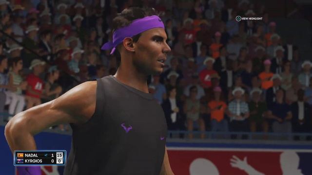 AO Tennis 2 Nadal - Kyrgios Gameplay and impression PS5 смотреть онлайн