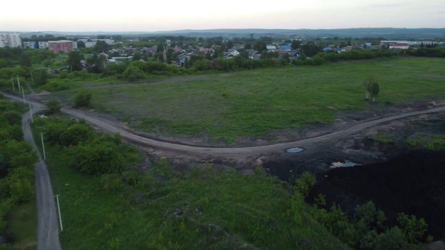 РПБ. Аэросъемка. Красная Горка город Прокопьевск.
