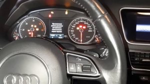 не могу запустить двигатель Audi Q5 2015