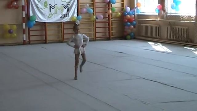 Художественная гимнастика Б/П Запорожченко Юля 2006г.р смотреть онлайн