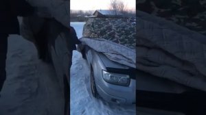 зимний чехол на автомобиль портативный гараж