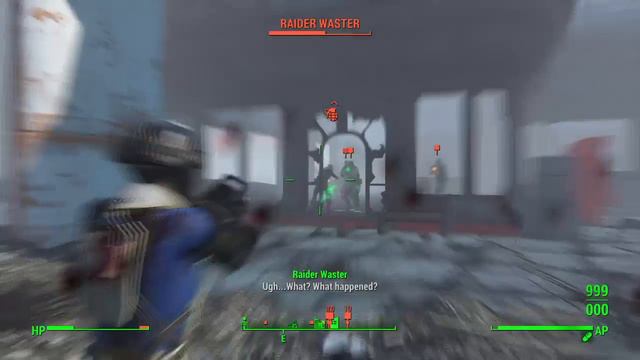 Sole Survivor vs gunners and raiders and a deathclaw! in Fallout 4 смотреть онлайн