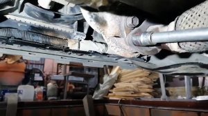 Замена гофры глушителя