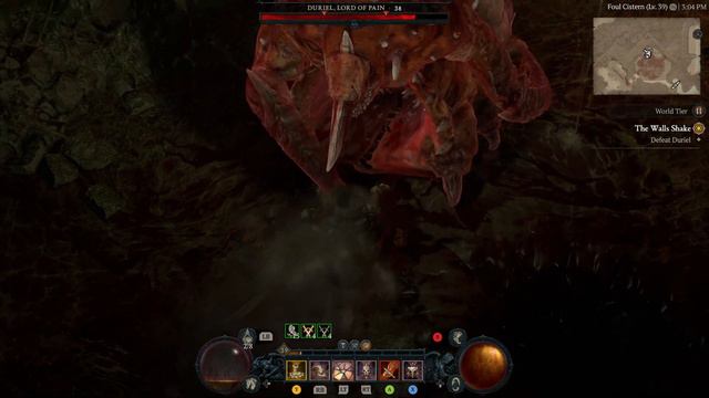 Diablo 4: Duriel Devours a Barb! смотреть онлайн