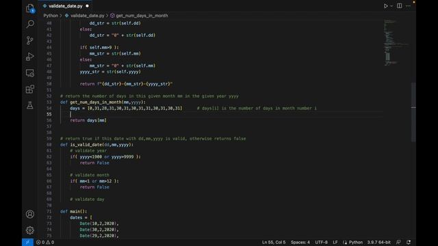 Python program to validate a date given month day and year in Hindi смотреть онлайн