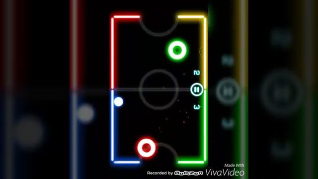 Аэро хоккей Glow Hockey обзор игры №5 смотреть онлайн